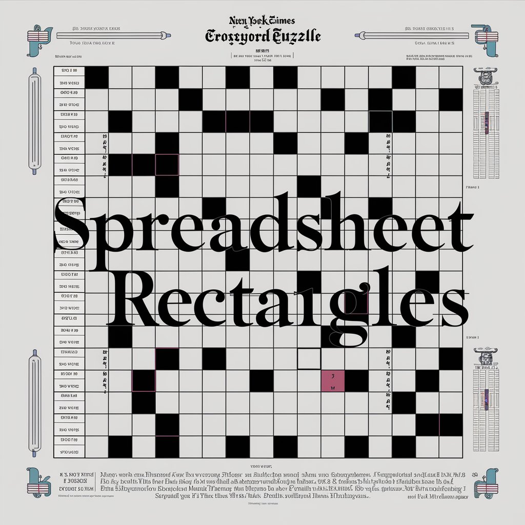 spreadsheet rectangles nyt