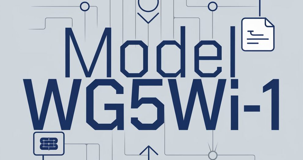 model wg5wi-1