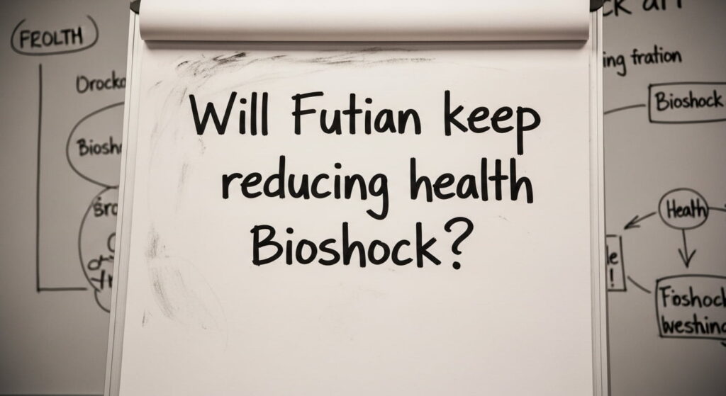 will futian keep reduxcing health bioshock
