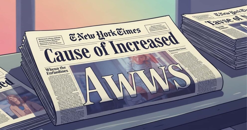 Cause of Increased Awws NYT