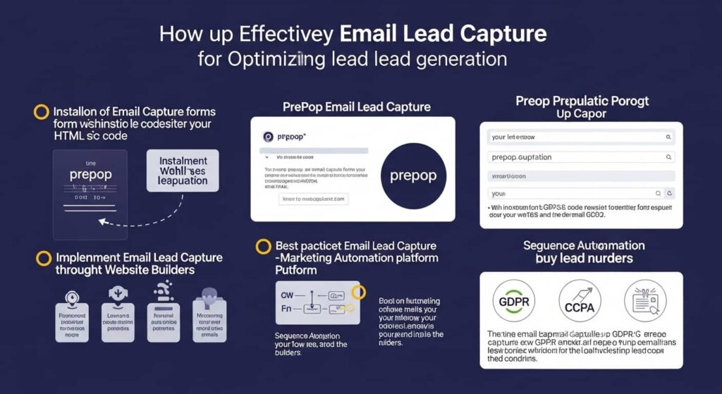 What Is Prepop Email Lead Capture