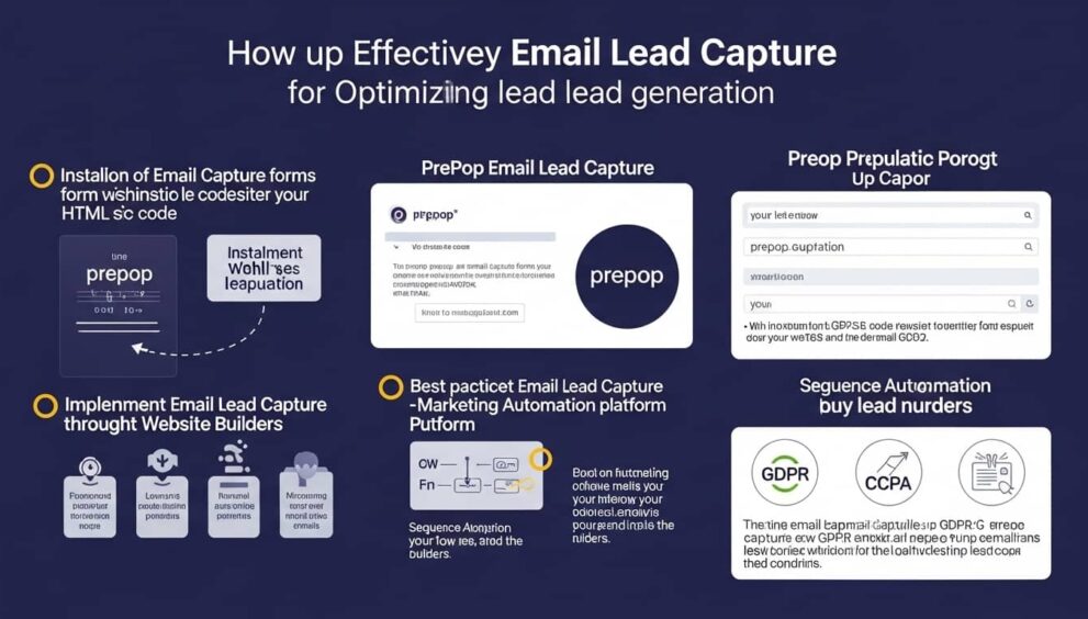 What Is Prepop Email Lead Capture